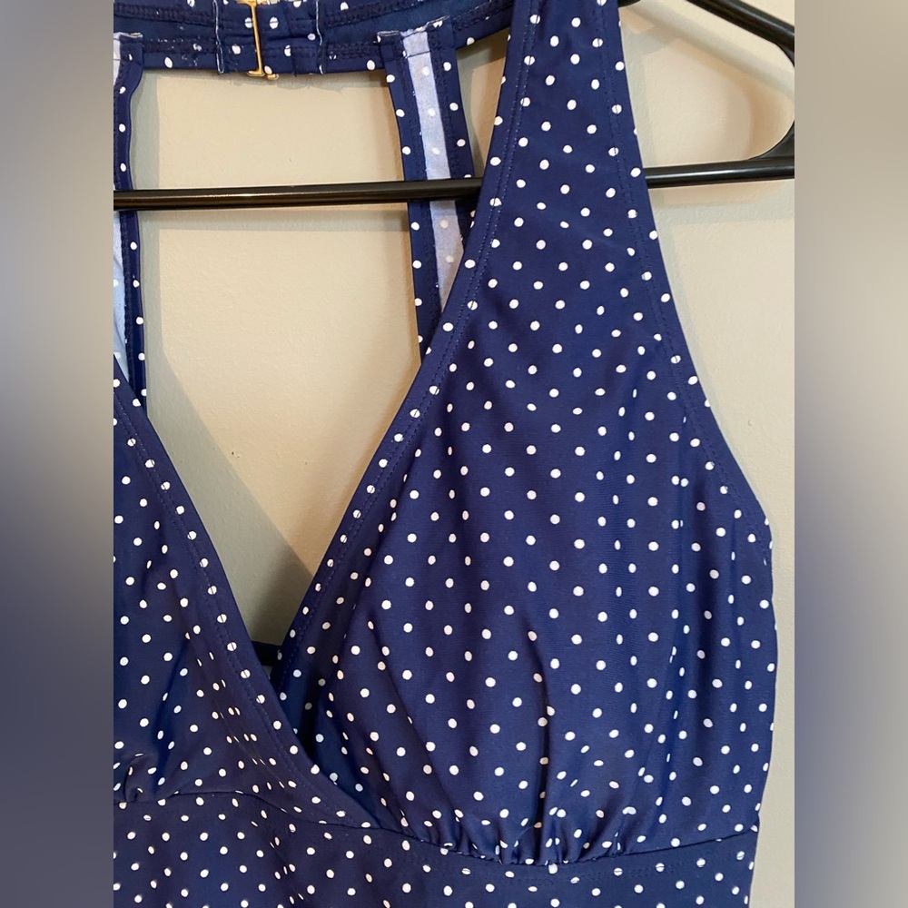 Miladays Tankini and Skirt Swimsuit Polka Dots Size 40/42 - Picture 3 of 10